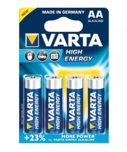 VARTA Pack 4 Pilas Longlife Power Tipo AA/LR06 Blister, Modelo 4906121414